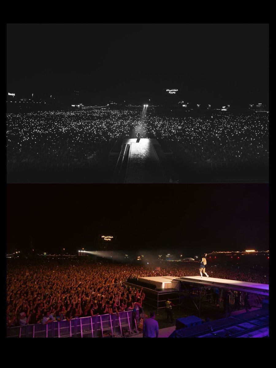 Sabrina Carpenter performing at Primavera Sound in Barcelona, Spain
