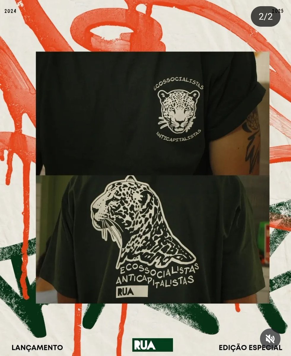 mprsgn's tweet image. Se apropriar da imagem da onça e da estampa de oncinha tá tudo bem, é algo massivo no nosso país. Mas de lá pra cá as "coincidências" começaram a aumentar e ficar mais na cara. Até que acabou nesse post essa semana: não só a onça copiada, mas o mesmo mote e a mesma diagramação.