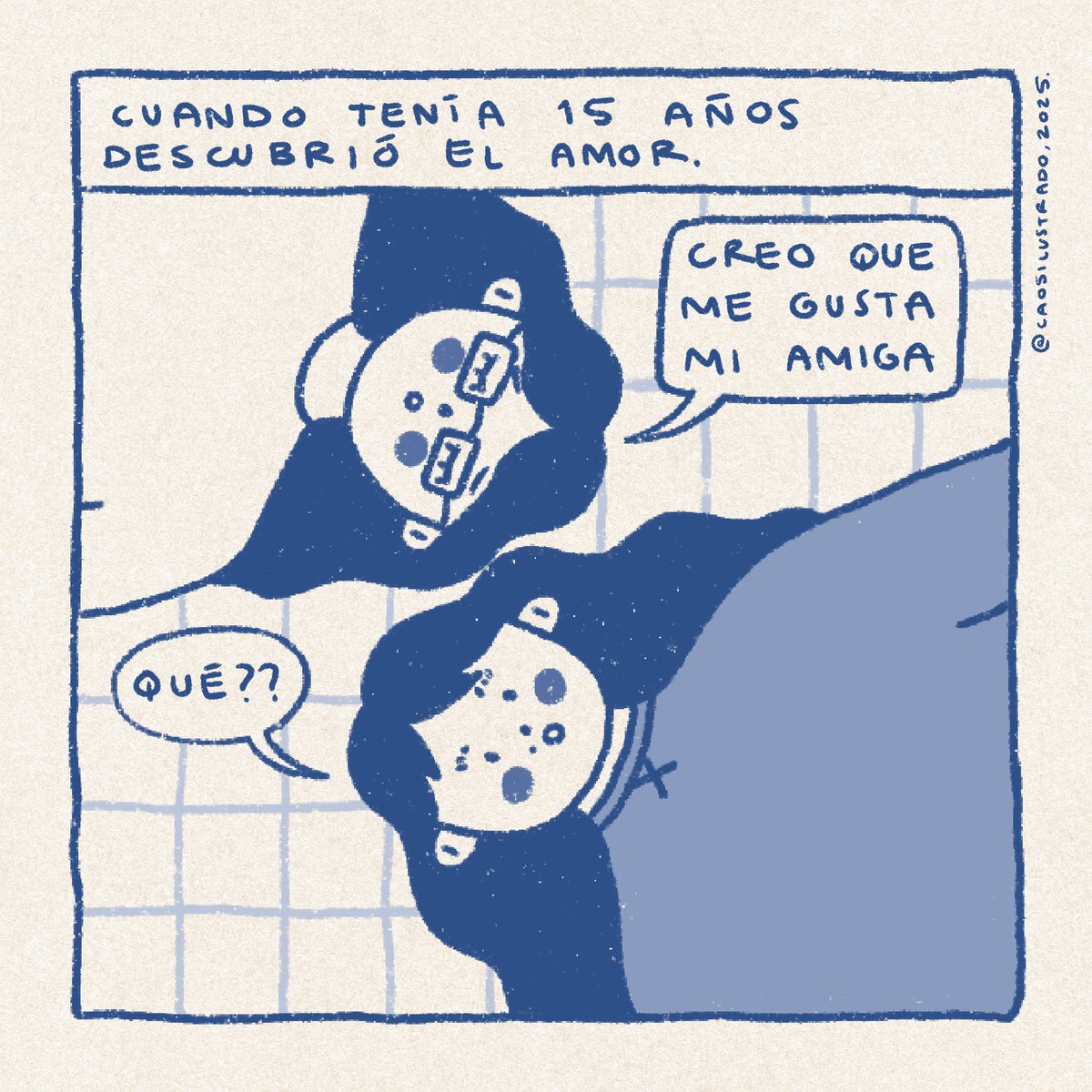 caosilustrado's tweet image. Para el mes del orgullo, una historia muy personal. :-)