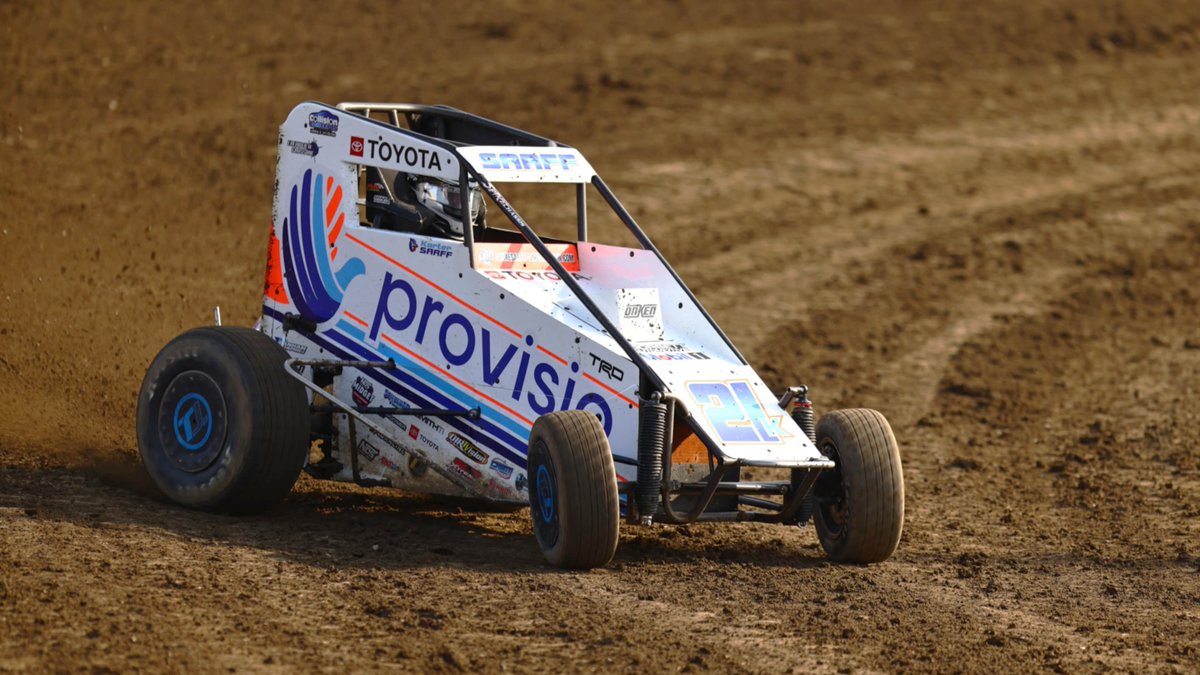 USACNation's tweet photo. Karter's cooking! 👨‍🍳

@SarffKarter is tonight's @HonestAbeRoof Fast Qualifier at @kokomospeedway.

He picks up bonus points as the quick qualifier, which moves him from 13 to 9 points out of the #IMW25 lead.

📸 @rkfphoto98 https://t.co/w3Hi6r2djR