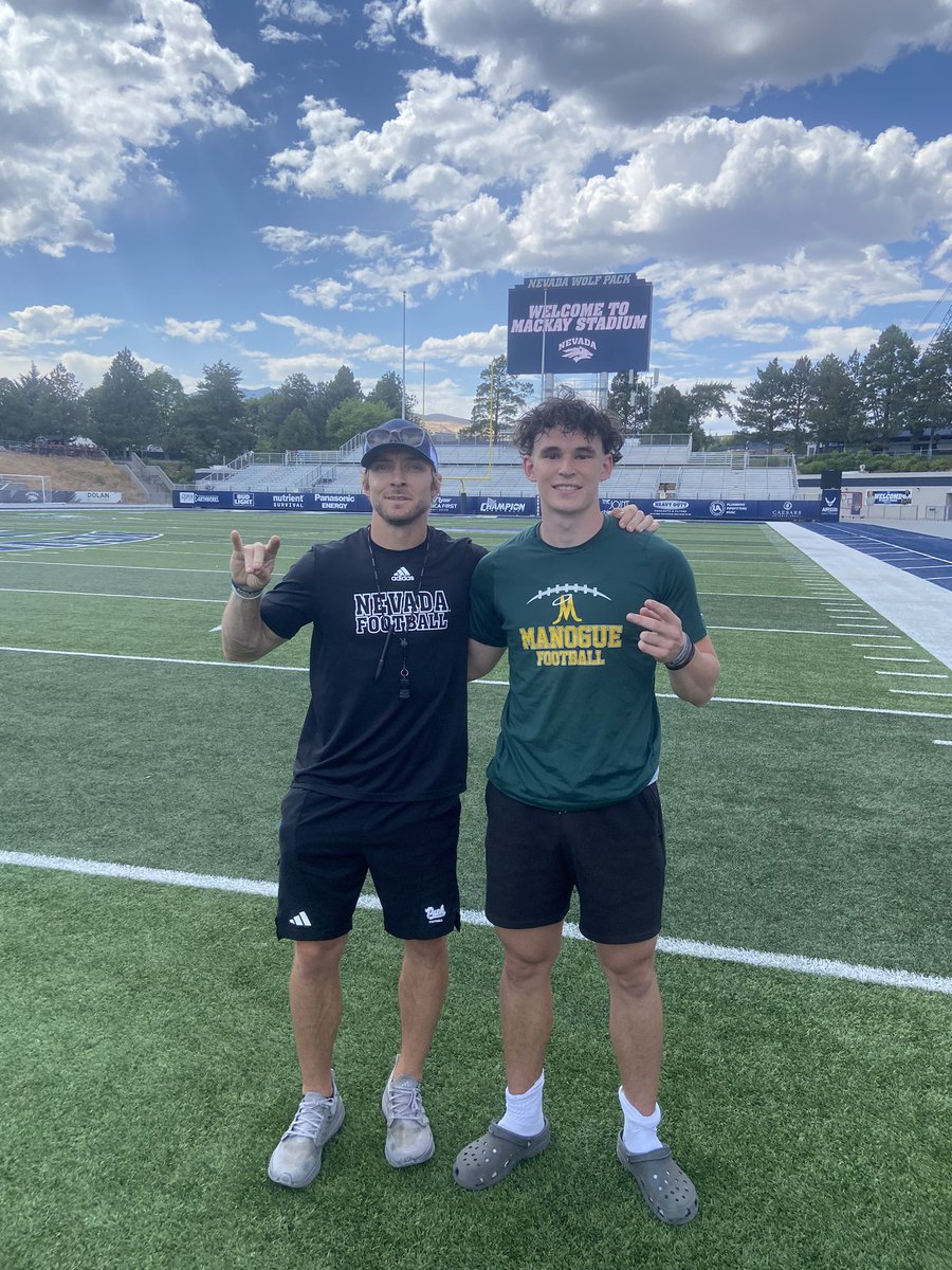 Kyle Nelson 4.5๐k/p (@nelsonk42) on Twitter photo Had good camp at <a href="/NevadaFootball/">Nevada Football</a> was a Field goal finalist. Also had a big 74 yard 4.1 hang kickoff and big 50+ yard roll out punt
Thank you <a href="/BJ_Robrtsn/">BJ Robertson</a> <a href="/CoachChoateFB/">Jeff Choate</a> @talton <a href="/ParkerEHenry/">Parker Henry</a> for the camp and helping out
<a href="/eehowren/">Ernie Howren</a> <a href="/minerkickcoach/">Ray Sanchez</a> <a href="/lanefarns/">Lane Farnsworth</a> Had good camp at <a href="/NevadaFootball/">Nevada Football</a> was a Field goal finalist. Also had a big 74 yard 4.1 hang kickoff and big 50+ yard roll out punt
Thank you <a href="/BJ_Robrtsn/">BJ Robertson</a> <a href="/CoachChoateFB/">Jeff Choate</a> @talton <a href="/ParkerEHenry/">Parker Henry</a> for the camp and helping out
<a href="/eehowren/">Ernie Howren</a> <a href="/minerkickcoach/">Ray Sanchez</a> <a href="/lanefarns/">Lane Farnsworth</a>