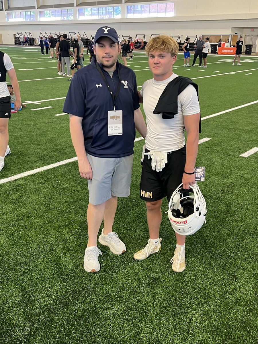 MacMandell2's tweet image. Had a great day at Camp @VandyFootball. Loved the opportunity to compete and be coached by @coachMRiceVU
@MtnBrookFTBL @YeagerSpartanFB @AL_Recruiting @RecruitMtnBrook