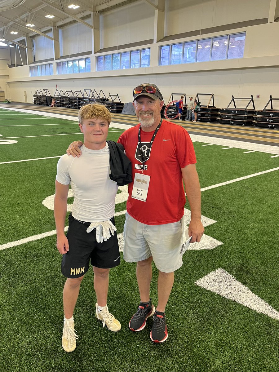 MacMandell2's tweet image. Had a great day at Camp @VandyFootball. Loved the opportunity to compete and be coached by @coachMRiceVU
@MtnBrookFTBL @YeagerSpartanFB @AL_Recruiting @RecruitMtnBrook