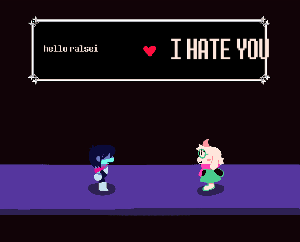 every response prompt for ralsei these chapters felt like this