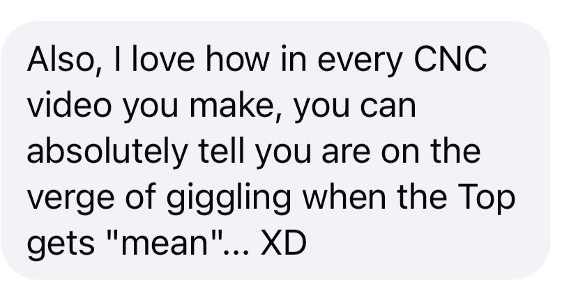Got this comment on my most recent video. 😹 It’s true tho.