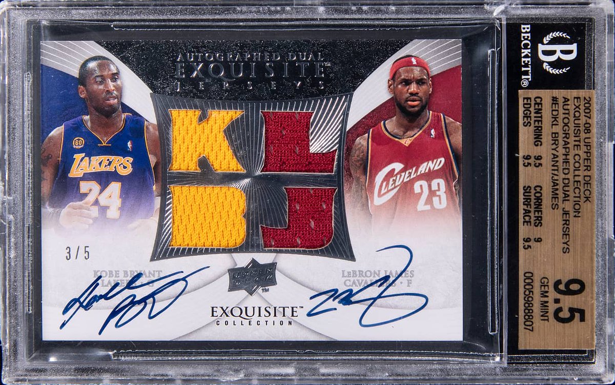 Presenting this 2007-08 Upper Deck Exquisite Collection