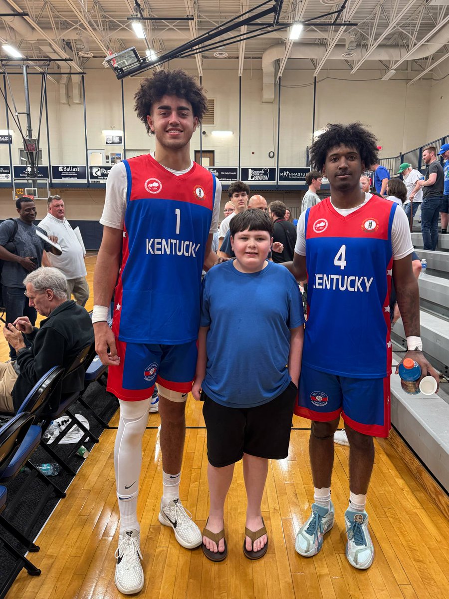 Kenneth True (@nekennethtrue) on Twitter photo So thankful for all of the <a href="/KentuckyMBB/">Kentucky Menās Basketball</a>, <a href="/KYAllStarGame/">Kentucky All-Stars</a>, and <a href="/inallstars/">David George</a> for taking the time to take pictures with my son Bowden who can't play basketball competitively anymore due to being diagnosed with Beckers Muscular Dystrophy so these moments mean the world to him and us. So thankful for all of the <a href="/KentuckyMBB/">Kentucky Menās Basketball</a>, <a href="/KYAllStarGame/">Kentucky All-Stars</a>, and <a href="/inallstars/">David George</a> for taking the time to take pictures with my son Bowden who can't play basketball competitively anymore due to being diagnosed with Beckers Muscular Dystrophy so these moments mean the world to him and us.