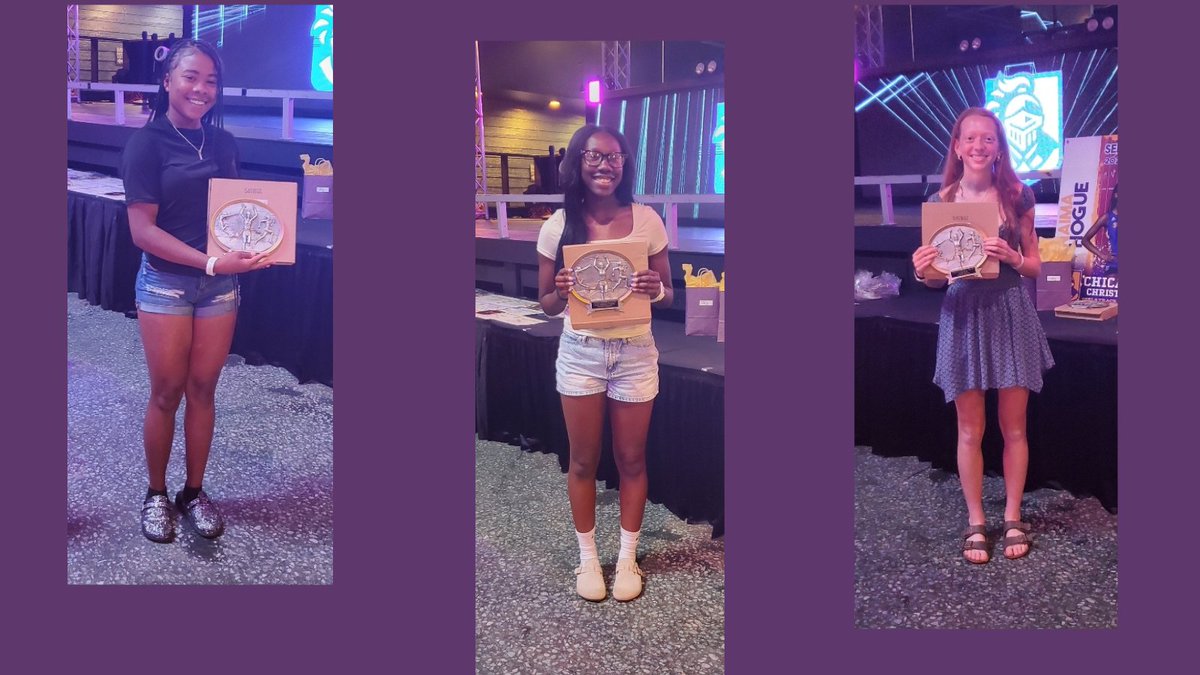 CCHS_Speed's tweet photo. Awards Night Continued:
MVP: Imani Frazier &amp; Kihra Moes
Knight Pride: Naima Hogue

Congrats to all! https://t.co/GIsjkJ98lK