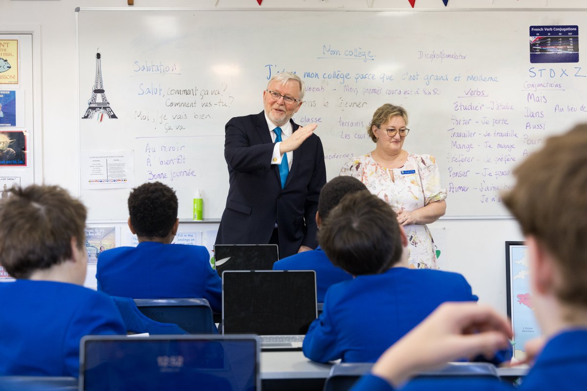 Thanks for the invitation from Principal Michael Newman of Marist College Ashgrove to address assembly last week.

Great to be back at the old college where I spent several years as a boarder in the early 70's.

Extraordinary bunch of boys.