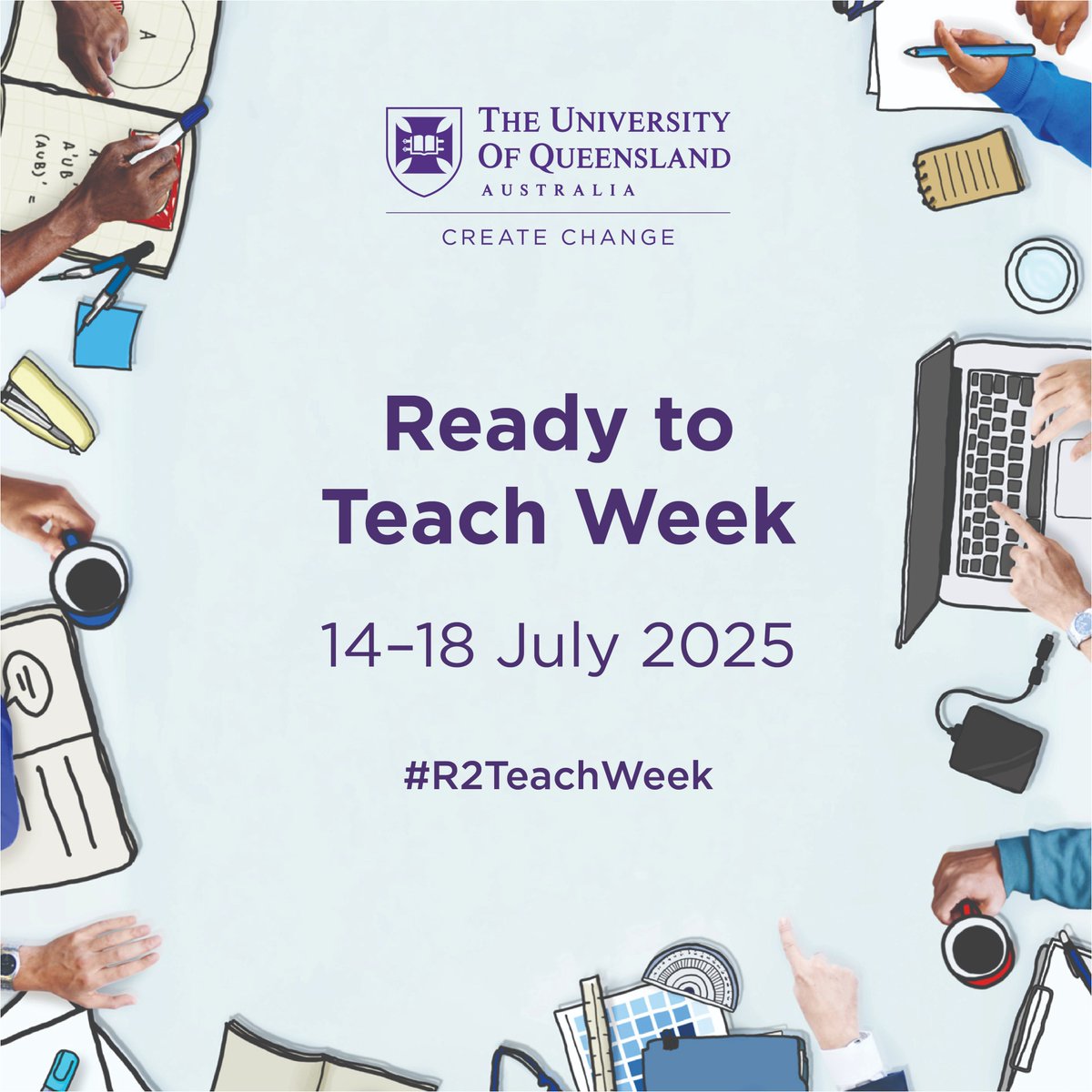 Get ready for Semester 2 with Ready to Teach Week! The ITaLI team will be running a series of events designed to support teachers as they prepare course materials for the upcoming semester.

Explore the program and register: bit.ly/R2TW2025
#R2TeachWeek #UQITALI