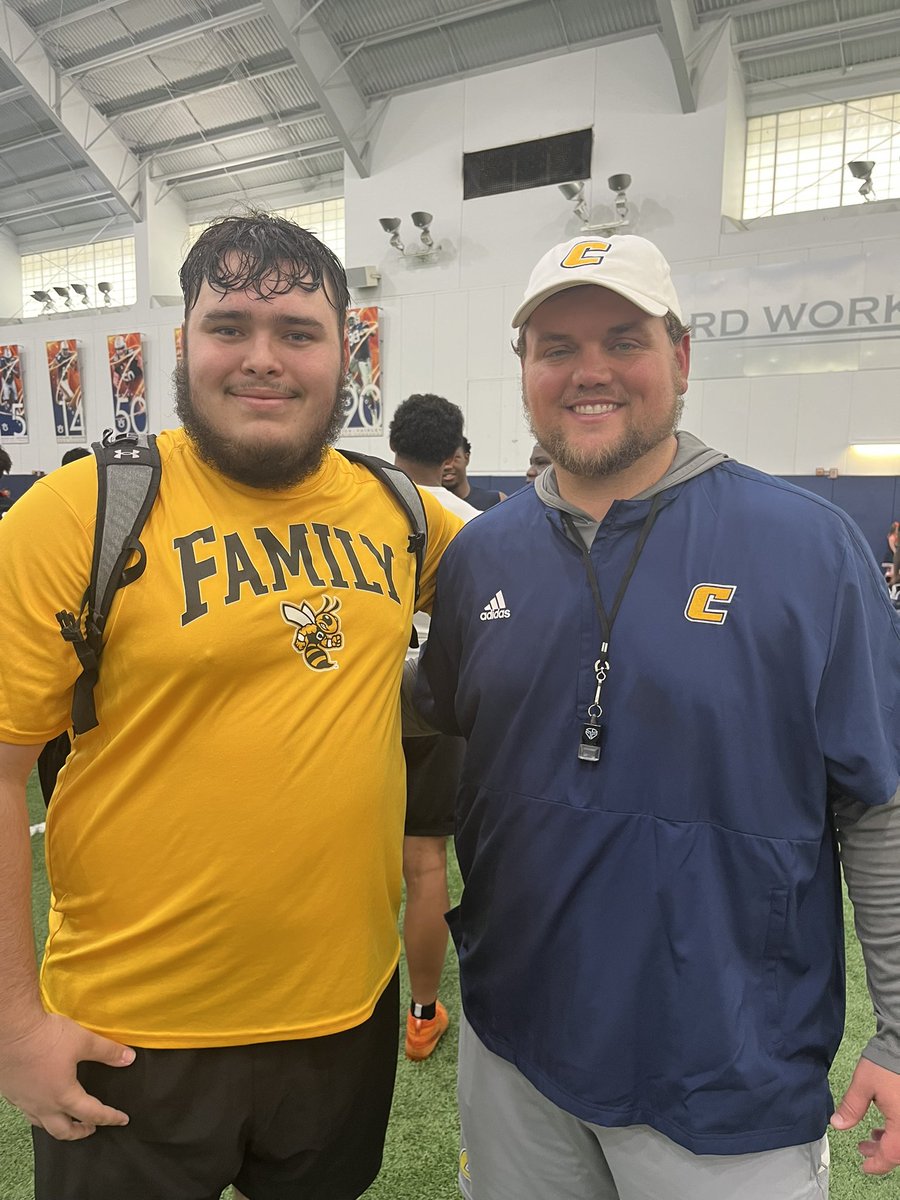 WiseWyatt73's tweet image. Had a great time at @AuburnFootball Big Man Camp got to be coached and learned some new drills and got to talk to @CoachThornton61 and @CoachKevinRevis
@CoachTCam @CoachDoss25
@coach_thomas70 @CoachKerryon
@CoachD_Myers @HallTechSports1 @UnLockYourGame @CoachCruce