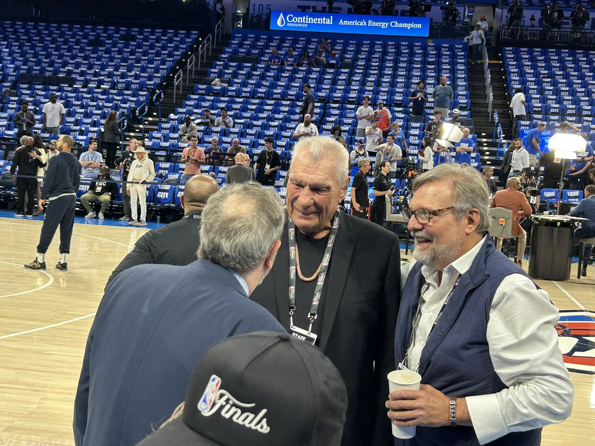 Marc Kestecher (@marckestecher) on Twitter photo The great Don Nelson greeting PJ as we approach tipoff in Gm2 of the #NBAFinals. Nelson will receive the Chuck Daly Lifetime Achievement Award during tonight’s game. Broadcast coverage already underway <a href="/ESPNRadio/">ESPN Radio</a> The great Don Nelson greeting PJ as we approach tipoff in Gm2 of the #NBAFinals. Nelson will receive the Chuck Daly Lifetime Achievement Award during tonight’s game. Broadcast coverage already underway <a href="/ESPNRadio/">ESPN Radio</a>