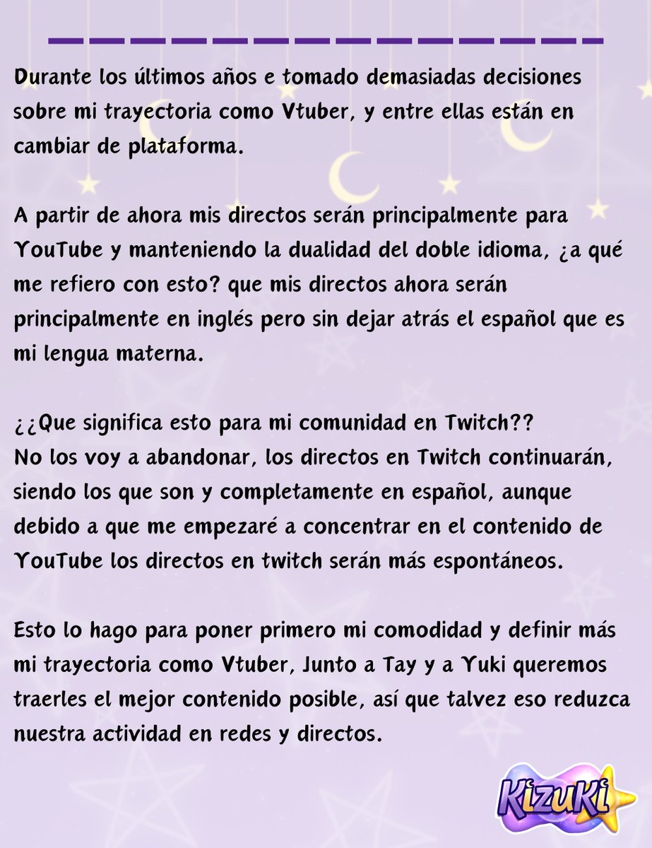 COMUNICADO OFICIAL
-✨🩹