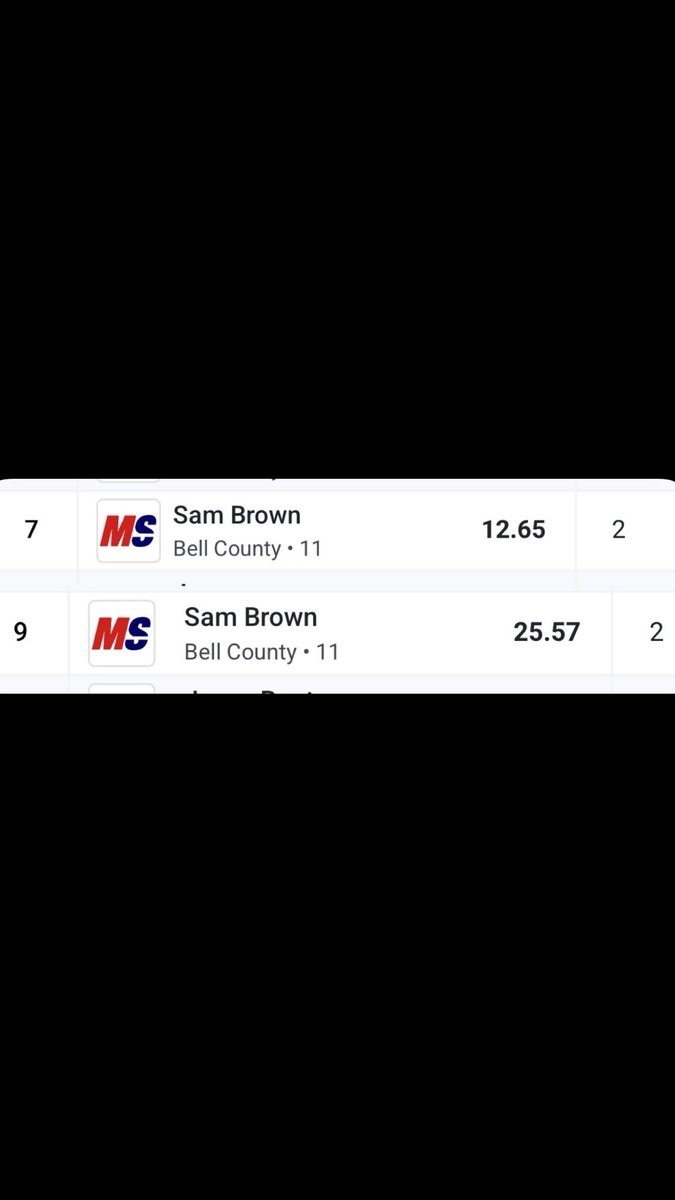 sambrown200m's tweet image. progression from the past 3 years. always more room for improvement
