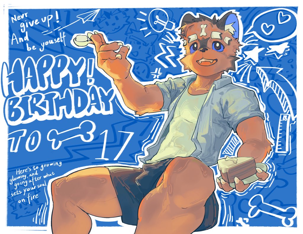 happy birthday to me 🦴🦴🦴