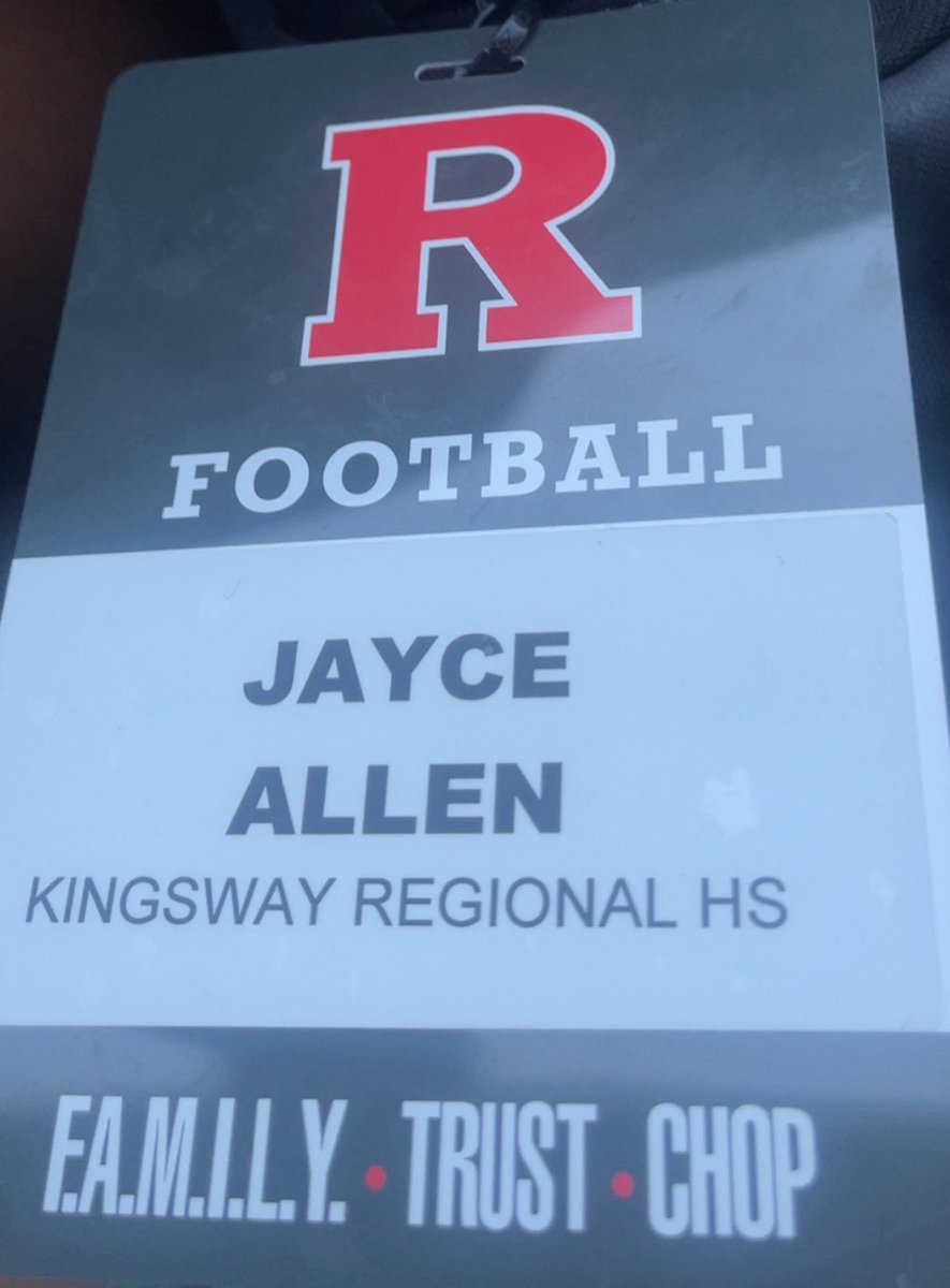 Jayce allen (@jayce0allen) on Twitter photo Had an amazing time competing at the Rutgers Chop Elite Camp, It was a great experience and opportunity for me to continue to grow as an elite football player.
<a href="/CoachMurph_9/">Larry Murphy Jr</a> <a href="/CoachMHendricks/">Mark Hendricks</a> <a href="/Dragons_AD/">Kingsway Athletics</a> <a href="/RFootball/">Rutgers Football 🪓</a> <a href="/JSZ_Sports/">Jersey Sports Zone</a> Had an amazing time competing at the Rutgers Chop Elite Camp, It was a great experience and opportunity for me to continue to grow as an elite football player.
<a href="/CoachMurph_9/">Larry Murphy Jr</a> <a href="/CoachMHendricks/">Mark Hendricks</a> <a href="/Dragons_AD/">Kingsway Athletics</a> <a href="/RFootball/">Rutgers Football 🪓</a> <a href="/JSZ_Sports/">Jersey Sports Zone</a>