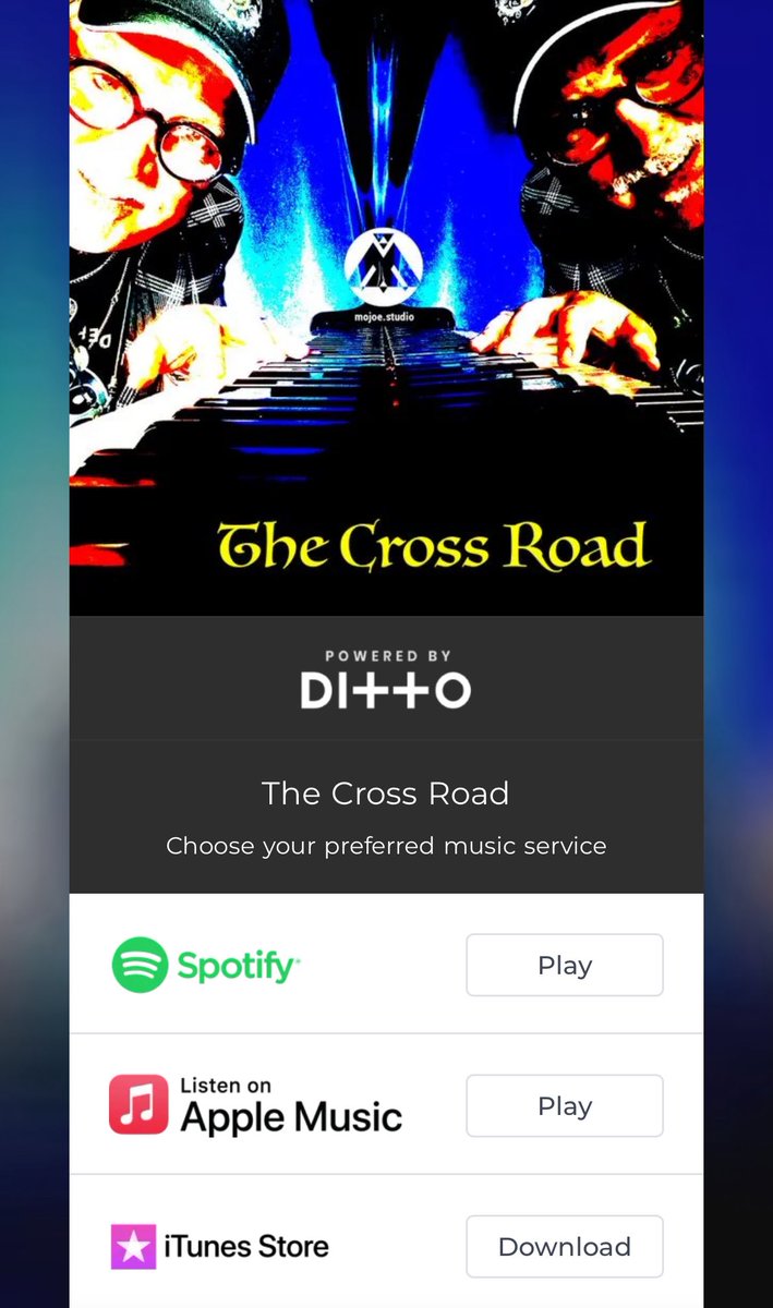 BRAND NEW SONG RELEASE!!! 

ditto.fm/the-cross-road 

My original song, "The Cross Road," has been released and now available on all major music streaming platforms and music apps...woot, WOOT!!! 

Shout out to @JustYesMusic for producing, mixing, and mastering this, my second