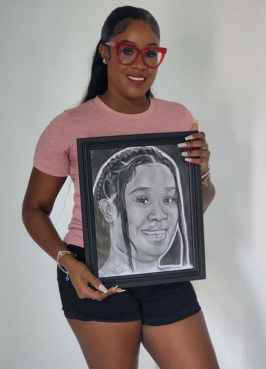 Get your sketch portrait today for more info WhatsApp 18768203180