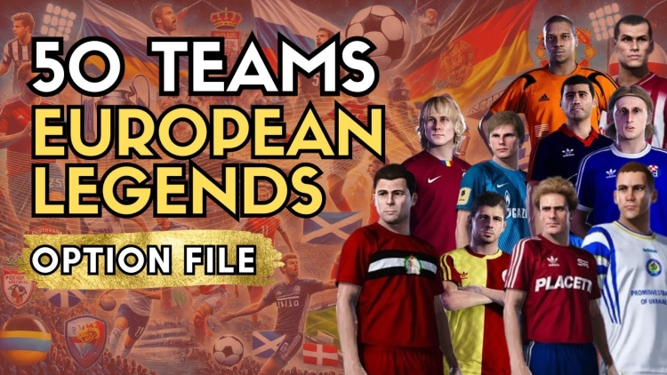 EditemosPES's tweet photo. ¡Ultimo OF de la semana! Leyendas Europeas - 50 equipos 🔥🔥 

Mestre Kamika sorprende a los fanáticos del fútbol retro: Rusia, Grecia, Polonia, Austria, Bélgica, Dinamarca, Suecia, Noruega, entre otros 🎮❤️⚽

🔗 Detalles: https://t.co/yJ6ILJK5Y7 

#PESClásico #VuelveLaMagia 😍 https://t.co/4ZEWds51Lh
