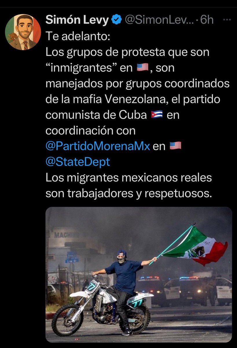 Todo es culpa de Venezuela, Cuba, Corea del Norte, la URSS, Mordor y Macuspana.