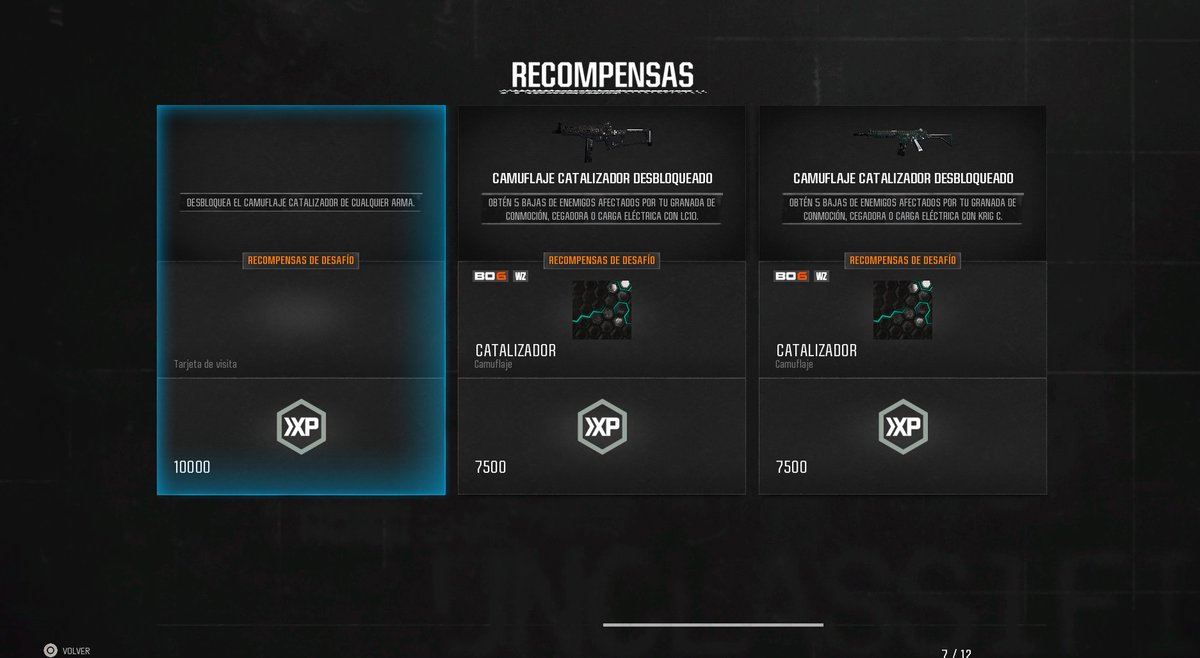 Quien ocupe sus CAMOS ya sea completo, set de armas o solo 1 arma full  (Dark Matter, Nebula o Abismo ) 🍯 

Price accesible y confiable, varias Maestrías ya terminadas asi que Manden DM si ocupan📷

 Catalizador desde 0 terminado en menos de 1 semana ✅