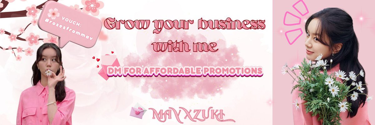 rozeqcartz's tweet photo. Hi, I’m Mavis (@mavxzuki) a new and small giveaway host. I am open for sponsors, I offer cheap and very affordable promotions! DM me for inquiries! 🌸💌

———

🌹NO FEE PROMO (VALID ONLY TODAY) 🌸
- You just have to pay for the prize!
- Avail promotions now! 🌸 https://t.co/gNyaBvxeEk