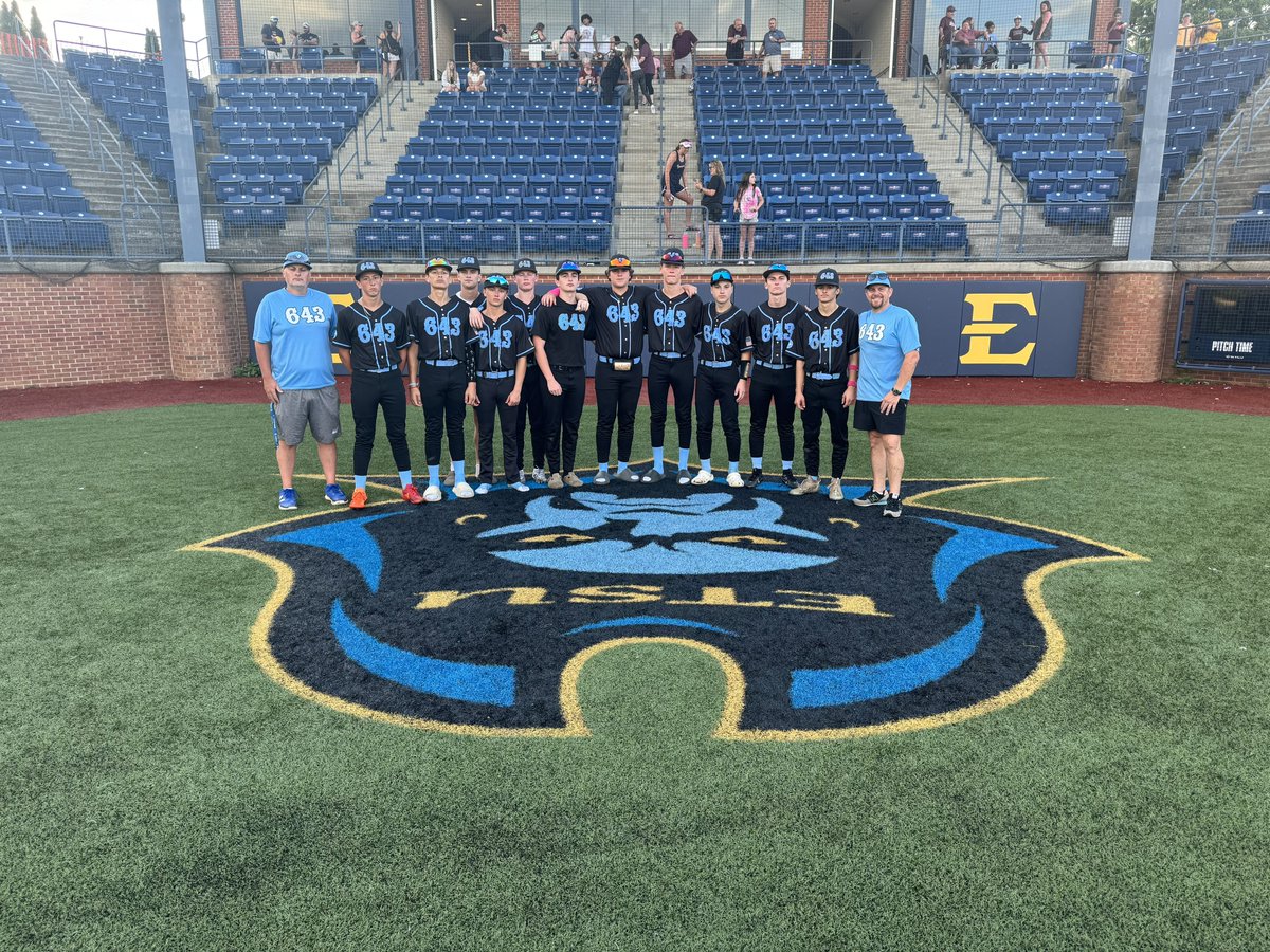 643 Baseball 15U Runner ups