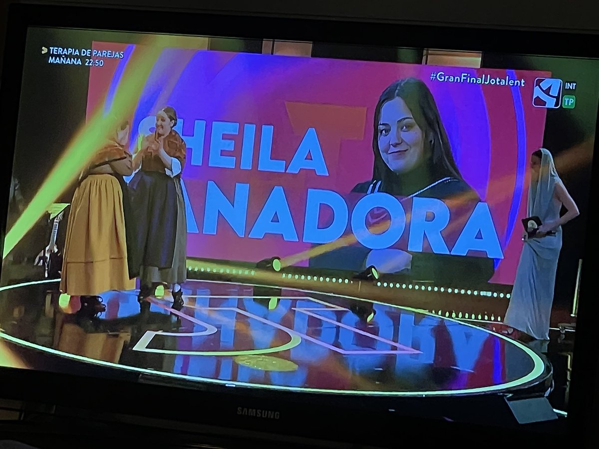 Enhorabuena Sheila #GranFinalJotalent