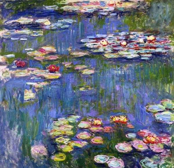 MorganaBwrites's tweet photo. The world needs more peace, beauty, truth, kindness, and preservation - historical, environmental, and aesthetic.

Water Lilies by Claude Monet (c. 1916) https://t.co/MX48iWfFB3