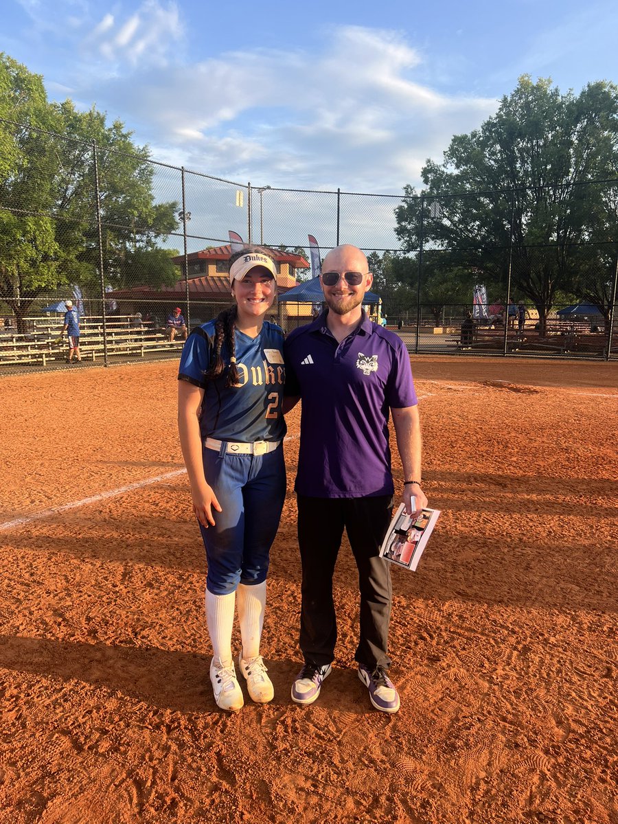 EdenRustin's tweet photo. What a great Southern Elite camp in Valdosta, Ga! Thank you to all of the coaches that took their time to work with us! I had set goals to improve my numbers at the USA HPP trial last winter. I am happy to see improvements! My top numbers were  Hitting Velo: 71  Home to 1st: 2.91
Overhand Velo: 64 Pop Time: 1.81
I am going to keep putting in the work and trust the process! @LadyDukesYates @yates55_2009 @NightHawksSoftb @CoachBellamy4 @CoachRyan_RB3 @ccgasoftball @joe_pound @purepowerpitch @BPC_Softball @_GSWSoftball @Coach_Hatt @TopPreps @fastpitchwatch @SoftballDown @DfwSho @PrepSoftball @D1ProScouts @UWAA_United @ExtraInningSB @SBRRetweets  @CoastRecruits