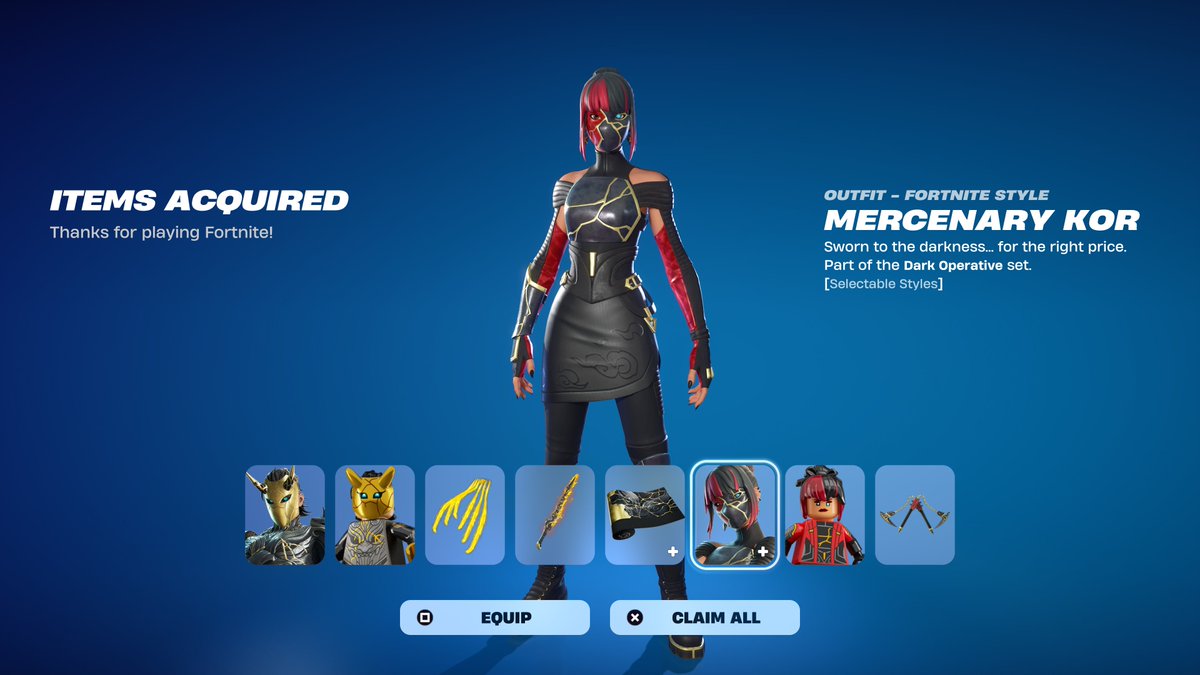 Fortnite Mercenary Kor Skin Giveaway 🎁

To Enter: 
❤️♻️ LIKE &amp; RETWEET
📲 FOLLOW <a href="/FortniteFNLK/">Fortnite Leaks 🕜</a> <a href="/braniyt/">brani</a> 
🛑 SUBSCRIBE youtube.com/brani
🎙️JOIN DISCORD discord.gg/HtPVfVD
✅ COMMENT “DONE”

USE CODE ‘FNLK’ #ad