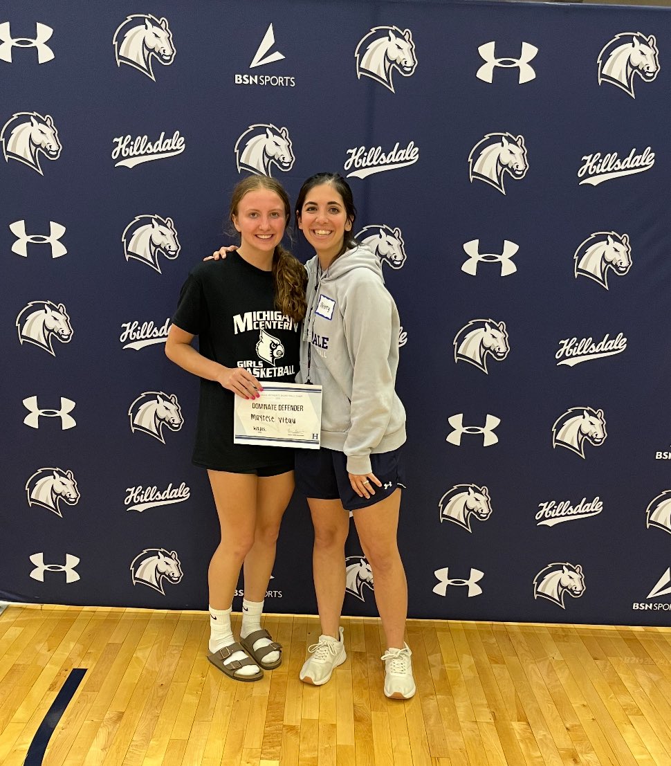 Had a great time <a href="/ChargersWBB/">Hillsdale Women's Basketball</a> camp today! Thank you <a href="/CoachAbbey14/">Abbey McNeil (Bartoszewicz)</a>, <a href="/briebrennan22/">Brianna Brennan</a> and the Charger Team! I was honored to earn the Dominant Defender Award! <a href="/MIpremierbball/">Michigan Premier</a> <a href="/iamtwillis/">Coach Willis</a> <a href="/MPremier2727782/">MiPremier27</a> <a href="/MichHSBball/">Mich HS Bball</a>
