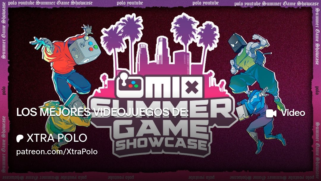 COMPLETAMENTE GRATIS PARA TODOS LOS MIEMBROS

Repaso de los mejores videojuegos del Mix Summer Game Showcase, resumen breve, video y todos los trailers  de los videojuegos más interesantes de la conferencia.