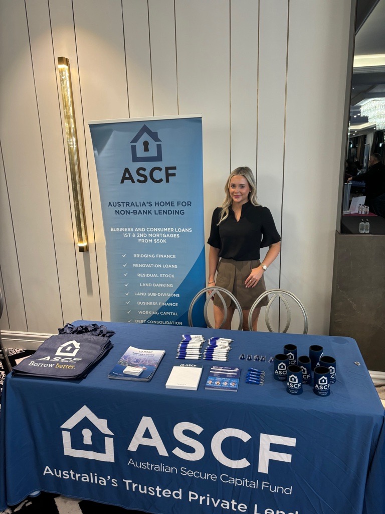 ASCF_Invest's tweet image. Molly represented ASCF at last week’s Finsure PD day in Sydney, connecting with brokers, answering questions, and showcasing our lending solutions. A great day of conversations, insights, and building stronger industry relationships.

#ASCF #shorttermlending #brokernetwork