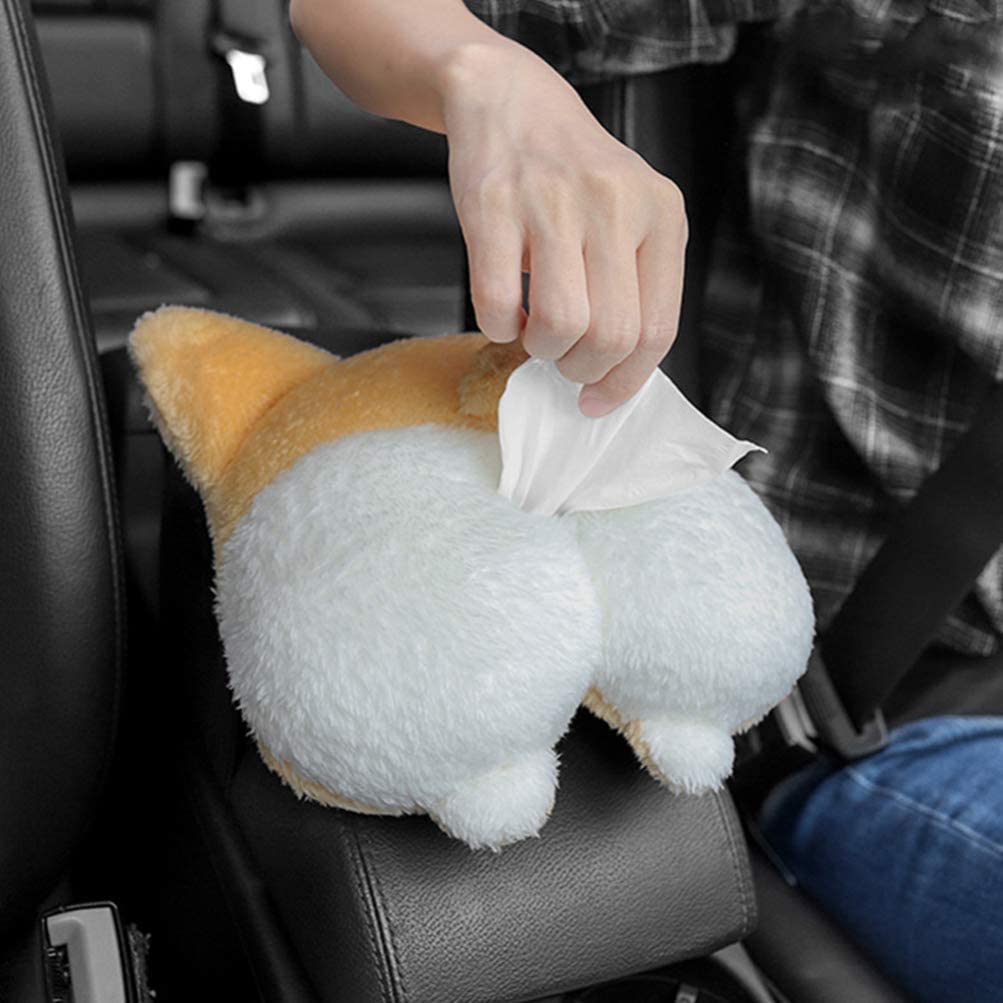 UnicunShop's tweet photo. Who let the dogs out? πΆπ§» This Corgi Butt Tissue Dispenser is pawsitively hilarious! Pull tissues from his fluffy bum and bring some giggles to your car rides. ππ Get yours here: https://t.co/aToaebSDI6 #corgilove #funnygifts #tissueholder https://t.co/ym6RQXm07o