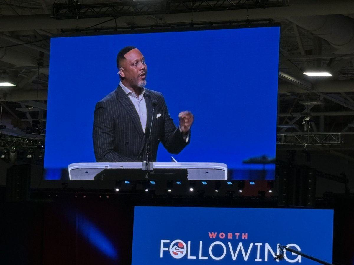 NathanLorick's tweet image. My friend and former @_SBTC exec board chairman Caleb Turner is bringing a strong word at the SBC Pastors Conference!