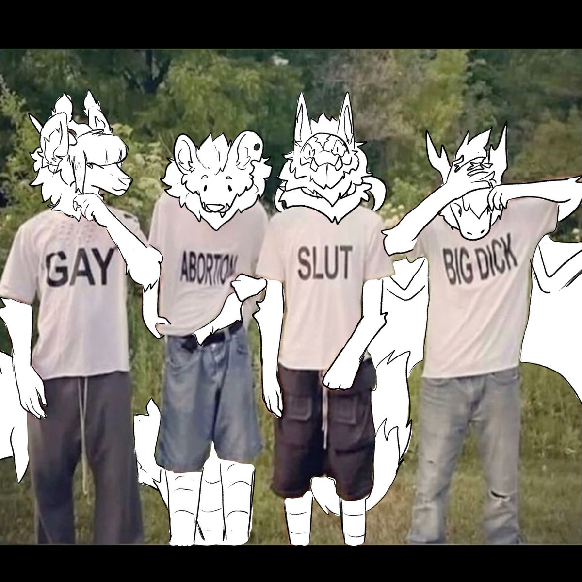 the gang by <a href="/Zullin12/">Zullin🛸</a> 
from left to right 
<a href="/wallflowerwlfy/">Wolffyy✨</a> 
me
<a href="/Zullin12/">Zullin🛸</a> 
<a href="/PlumVap69/">🔞Plum🔞</a>