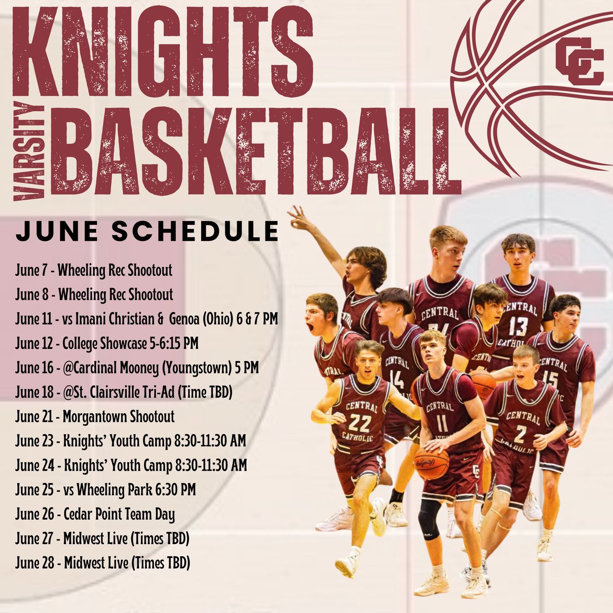 Boyd Bibey (@boydbibey22) on Twitter photo Big week this week for our varsity, as <a href="/GenoaBasketball/">Genoa Comet Basketball</a> & Imani Christian (PA) come in for games Wednesday night starting at 5, and then we host an open practice Thursday for all college coaches to attend.
Going to be a great week in the gym, as usual!
LGK! Big week this week for our varsity, as <a href="/GenoaBasketball/">Genoa Comet Basketball</a> & Imani Christian (PA) come in for games Wednesday night starting at 5, and then we host an open practice Thursday for all college coaches to attend.
Going to be a great week in the gym, as usual!
LGK!