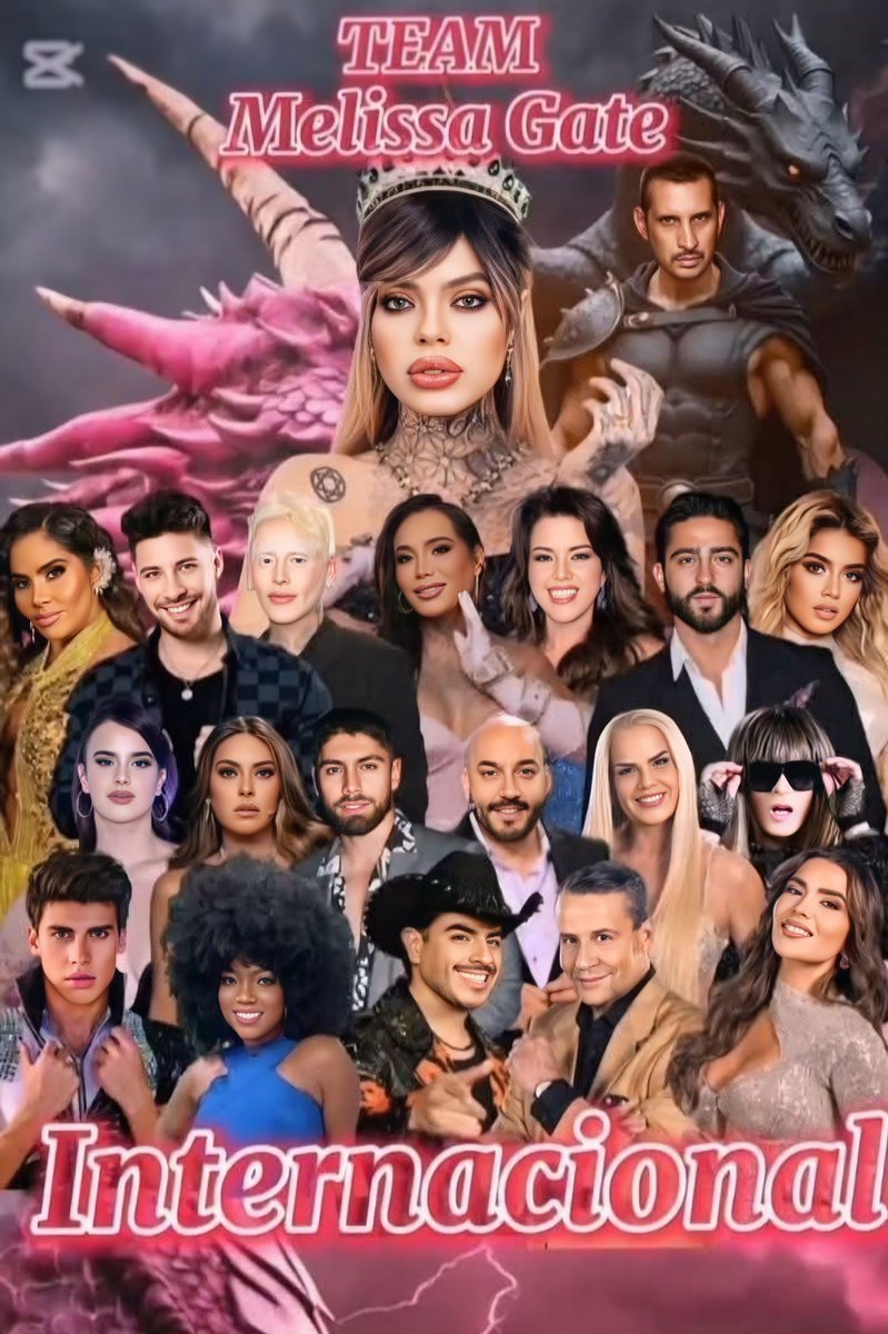 Gracias al apoyo de figuras internacional, a sus fandoms, a todos los que se unieron al Team Melissa, a los que la apoyan desde el día 1 a los que se enamoraron en el camino, a los que aún permanecen, a los que llegaron, a los que están. MUCHAS GRACIAS 🖤 

VOTA POR MELISSA