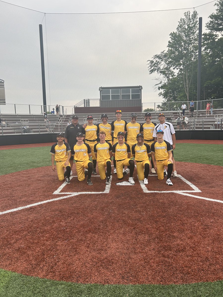 BG Tomahawks 15u champions