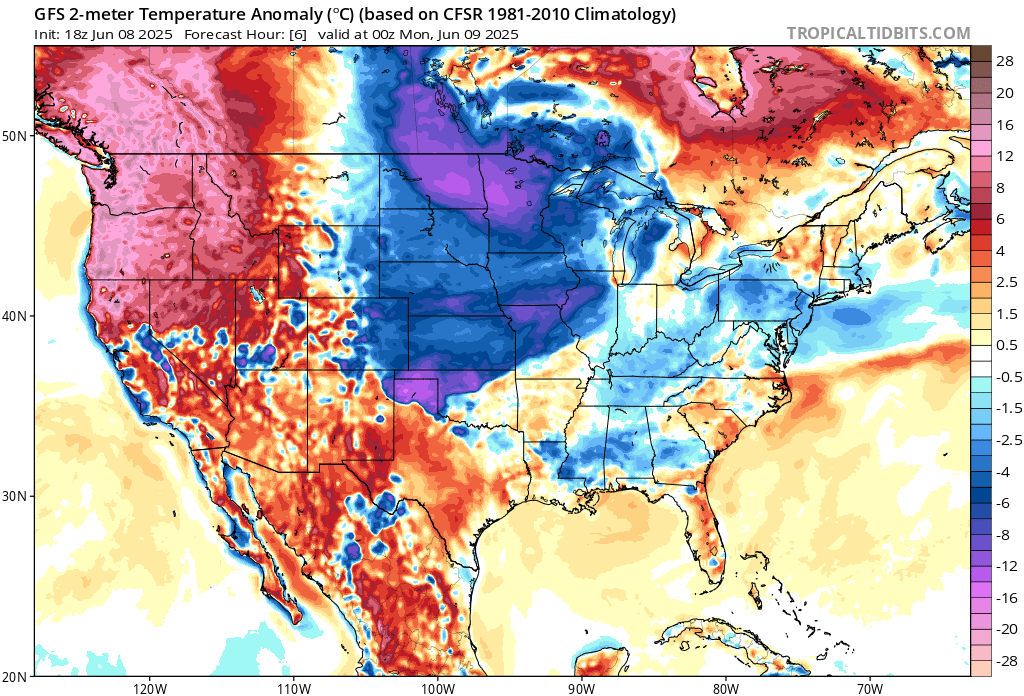 PACIFIC HEAT WAVE
Fierce Heat from Mexico to Canada

🇺🇸 116F Death Valley. Widespread 100s up to Oregon and Washington

🇨🇦 103F/39.3C Lytton

🇲🇽 48.0/117.5F in Chihuahua State, 40C/104F at 7000 feet with Minimums up 76F. Insane !

Next days we might see &gt;120F in the Death Valley