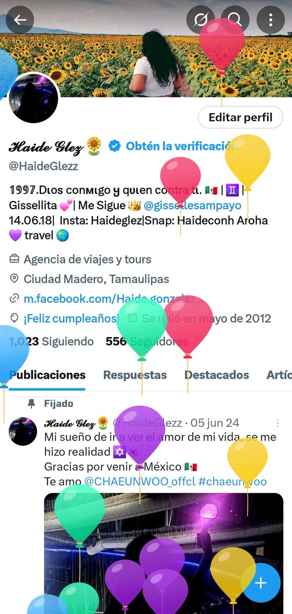 HaideGlezz's tweet photo. happy birthday to me 🥳 https://t.co/eFEb1SmoLt