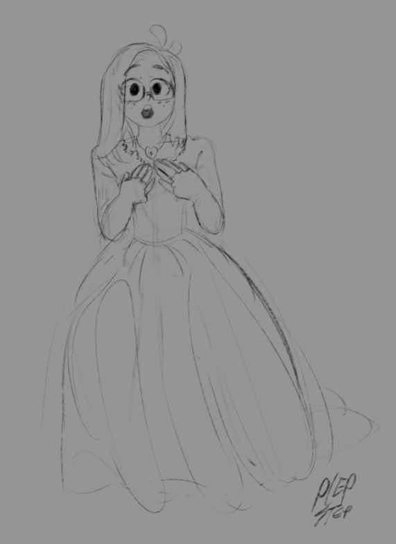 pureppusut73986's tweet photo. Lily Eklund is surprised! This is from a shot I imagine where Lily puts on a magic necklace in front of a mirror, and the necklace changes her outfit to a white long-sleeve satin gown, and she's all like "what the fuuuuuuuunk".
#PrincessLily #HerMercifulGrace https://t.co/MFSIjasoaq