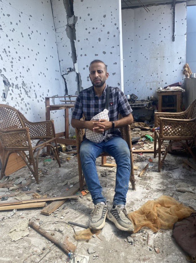 Sad news

Omar Abrabou <a href="/omarabdrabou/">Omar Abd Rabou</a>, a brilliant Gazan journalist has been savagely assaulted by Hamas, his limbs shattered, after he dared to speak out on the truth of life under their brutal rule and dared to receive GHF aid. How dare a hungry person eat under Hamas? 
￼
What