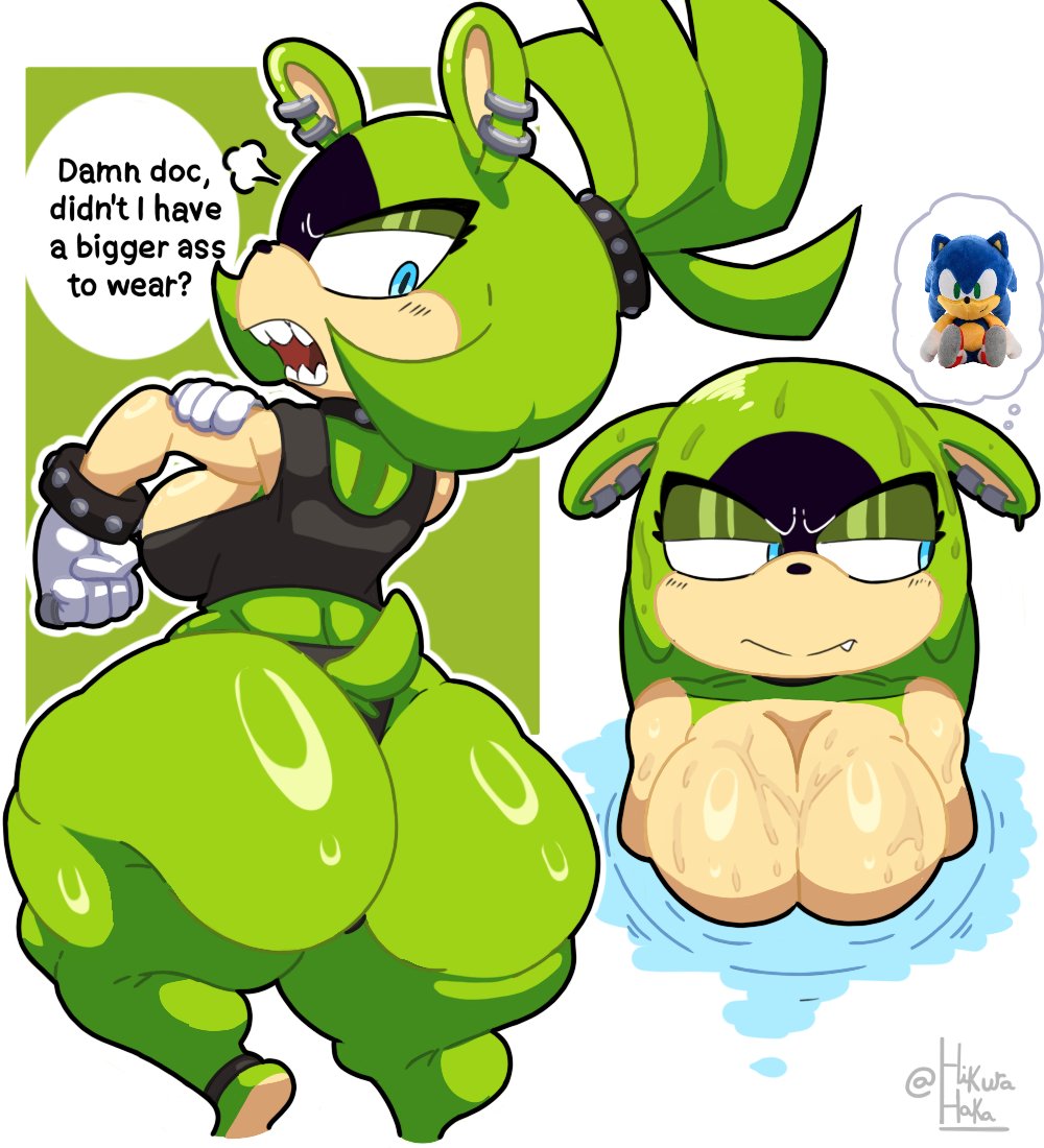 [SurgeTheTenrec repost] doubts #surgethetenrec #sonicthehedgehognsfw