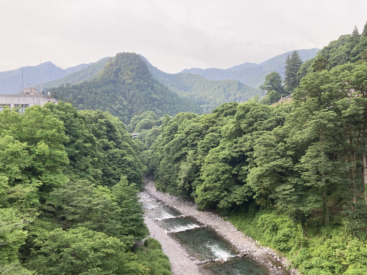 晴天の奥多摩😉氷川付近