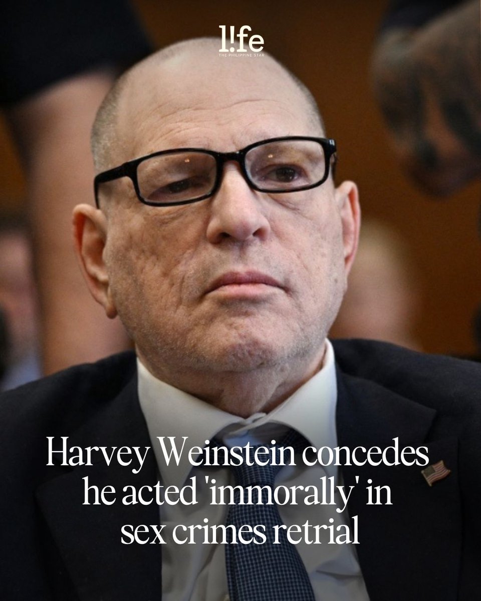 Trigger warning: This article contains mentions of rape and sexual assault.

Disgraced Hollywood mogul Harvey Weinstein conceded that he acted "immorally" but insisted he did nothing criminal as jury deliberations on his fate in his sex crimes retrial paused for the weekend.