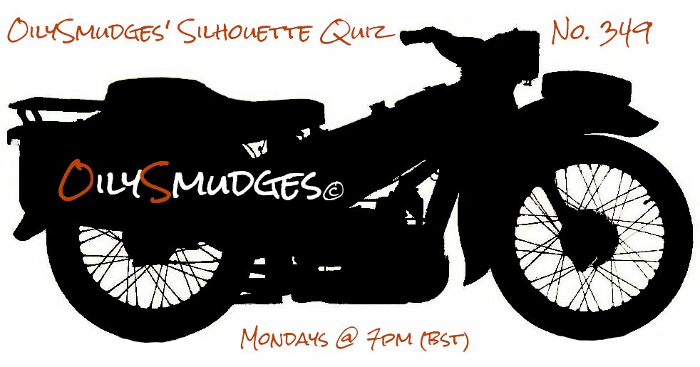 Good evening &amp; welcome to the 349th edition of the Silhouette Quiz
To take part:
1) FOLLOW <a href="/OilySmudges/">OilySmudges | Stuart 🇬🇧🏁🏍️</a>
2) REPOST (NOT QUOTE REPOST)
3) REPLY with the MAKE, MODEL &amp; YEAR (NO PHOTOS - that'll spoil the fun for others)
4) WAIT for DM with good news
5) REPEAT if no DM!
Good luck 🏍️