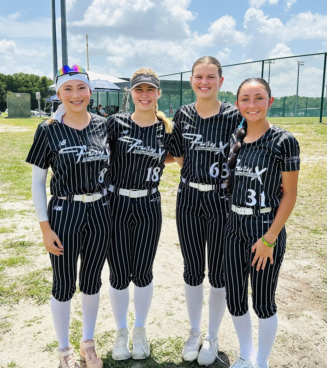 Fury X with a good start to our summer season  <a href="/PGFnetwork/">PGF</a> Show Me The Money 💵  We went 6-1 and fought to the very end! 😤

14IP, 3 wins, 10ks, 2ER 🔥
Had some good swings too!

Next up T25 and Scenic City in Dalton. Thank you to all the college coaches that took time to watch