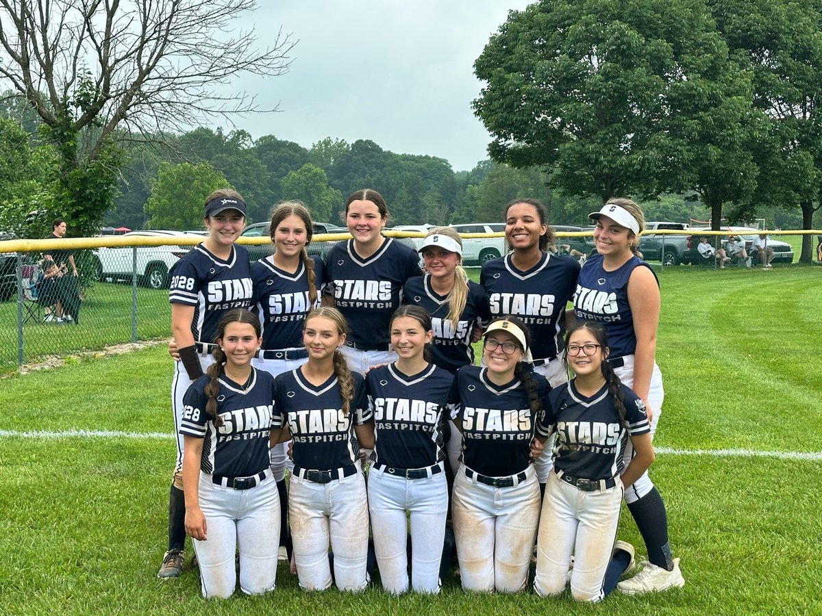 🌟 Great job this weekend at the East Coast Showcase! We played outstanding defense and hit .516 with a .597 OBP and a 1.317 OPS on our way to a 4-1 record. Next up: Legendary Showcase’s Summer Scramble in Va Beach! #GoStars #EastCoastShowcase #SummerScramble
